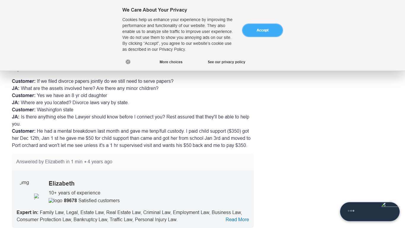 If we filed divorce papers jointly do we still need to serve papers? We have an 8 yr old daughter. Washington state. He